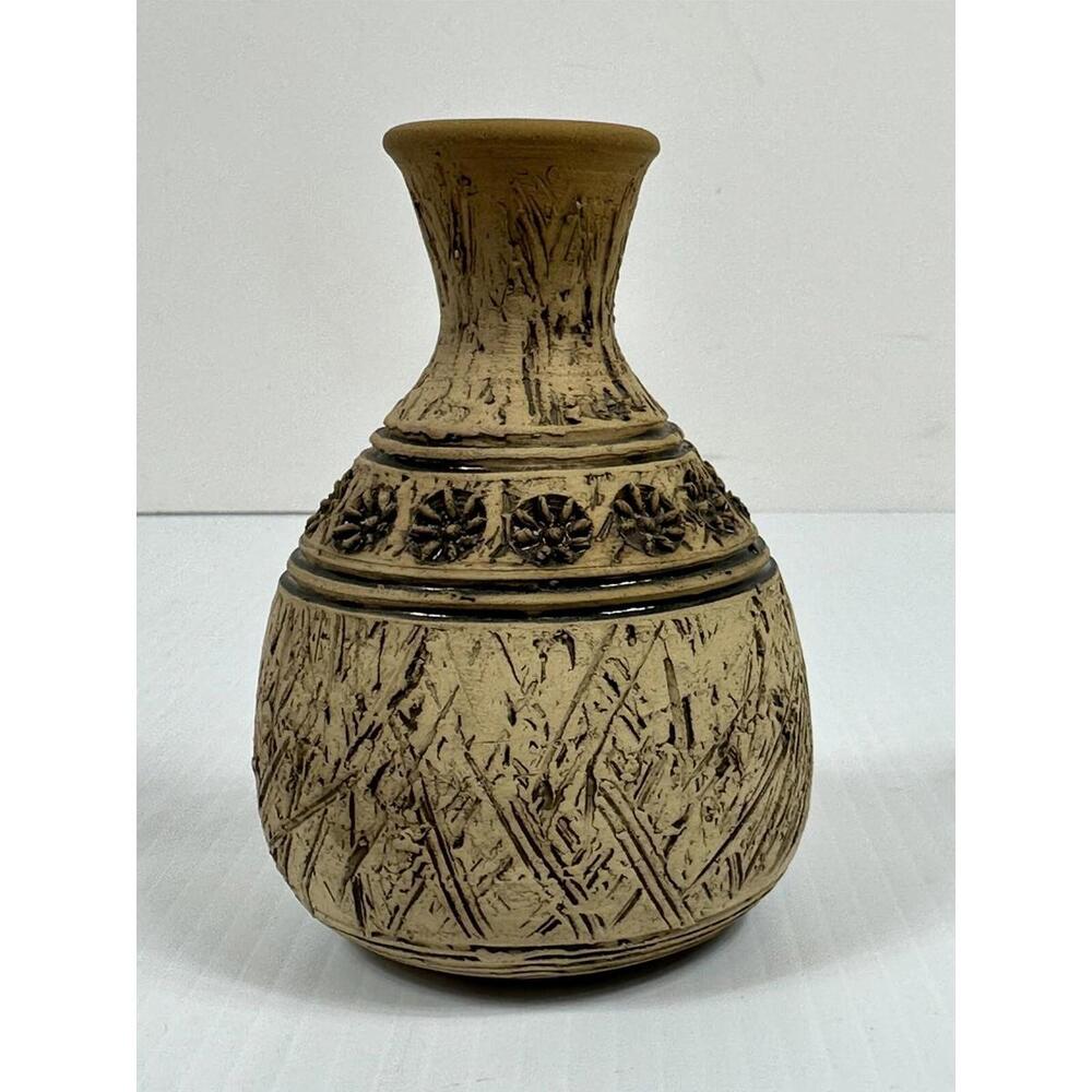 Sweden Retro Design Handcrafted Ceramic Vase Keramik Olle Gränna Olof Georg